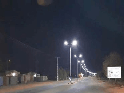 LED太阳能路灯非洲项目