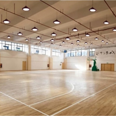 LED High Bay Lights in Xi'an Basketball Court